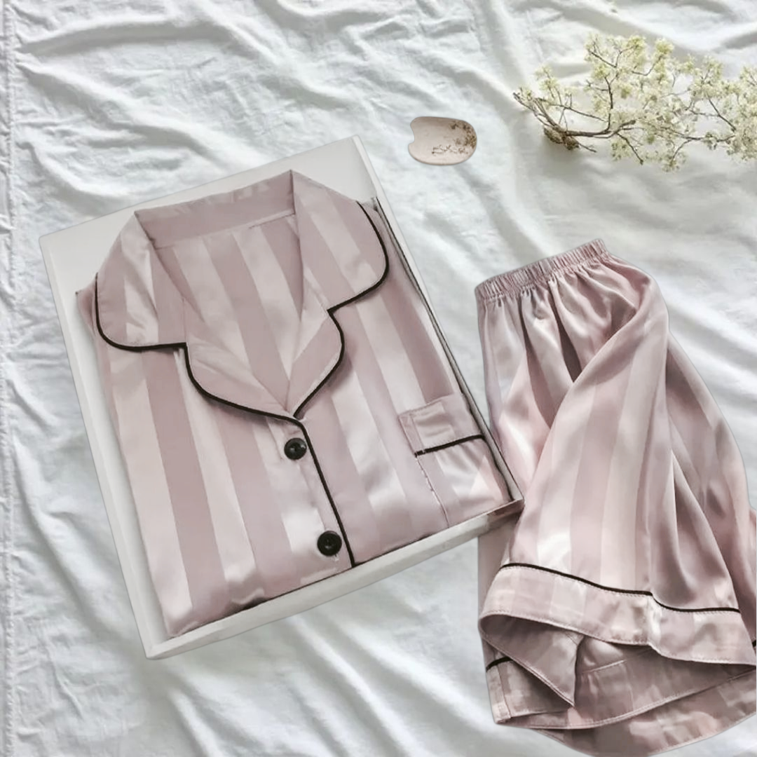 Satijn Pink pyjama