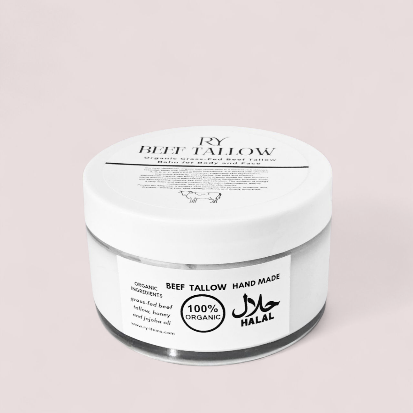 Grasgevoerd, Biologisch & Halal
De Beste Eerlijke Beef Tallow
Handgemaakt · 100% Natuurlijk